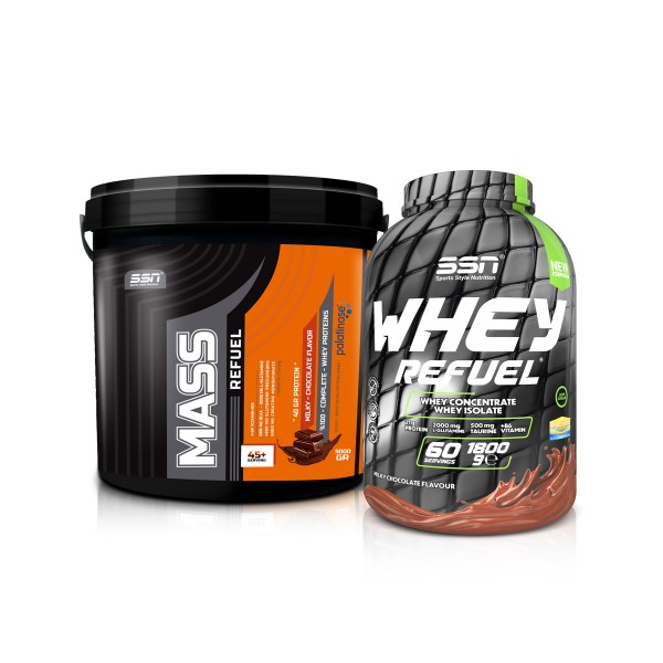 SSN Sports Style Nutrition Hacim Kilo Kombinasyonu 3 (Mass 5 Kg + Whey Refuel) SSN Sports Style Nutrition Hacim Kilo Kombinasyonu 3 (Mass 5 Kg + Whey Refuel)